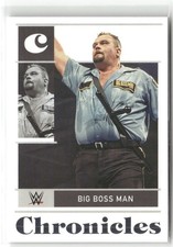 2022 Panini Chronicles WWE #38 Big Boss Man Legends Wrestling Card