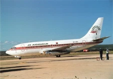Postcard Airline Air Madagascar Boeing 737-200 Avimage No. 319 AP1.
