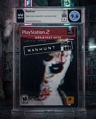 Manhunt   WATA 9.6 A   GH Security Label   PlayStation 2   Not VGA/CGC
