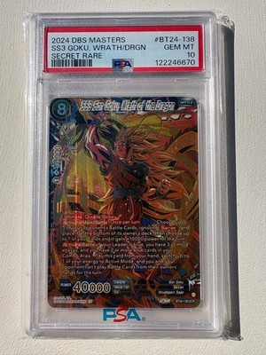 Dragon Ball Super Card Game SS3 Son Goku, Wrath of the Dragon