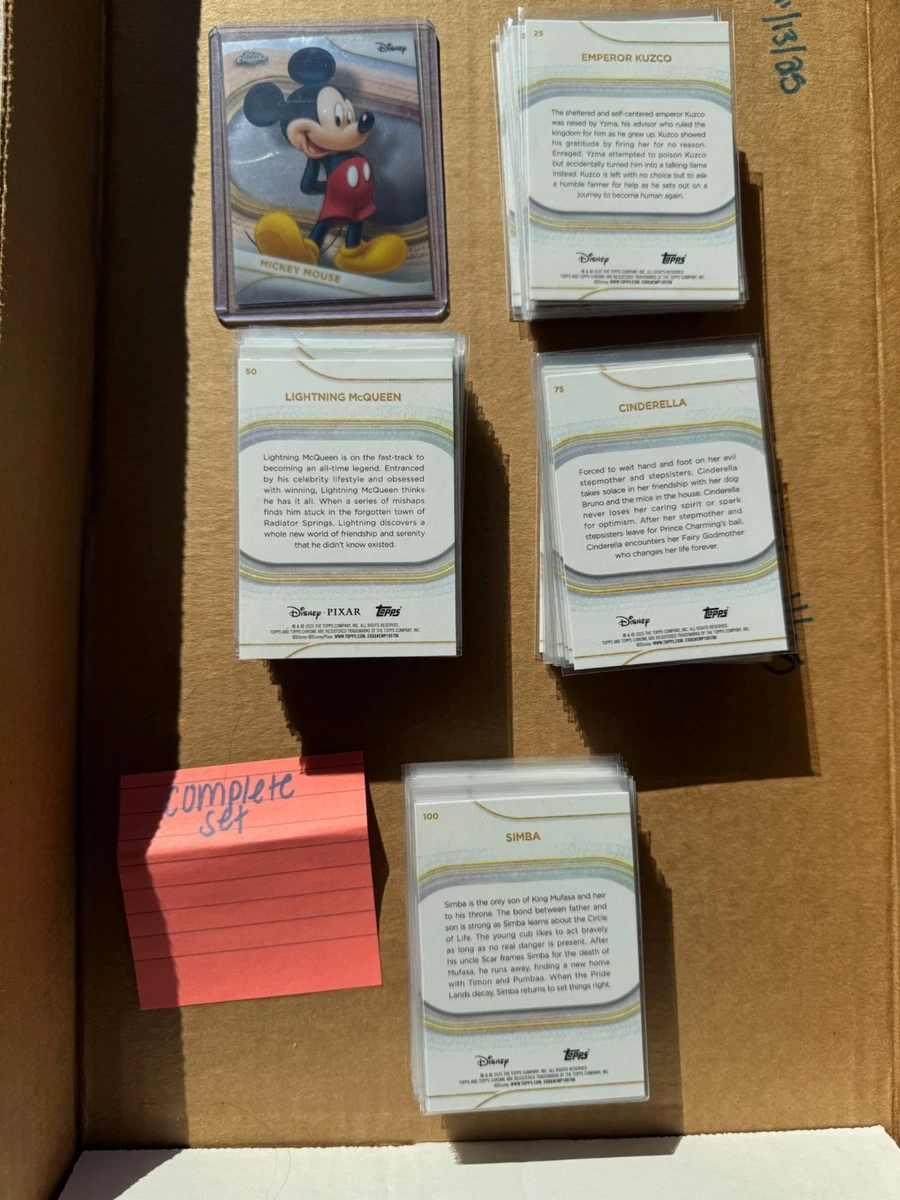 Disney Trading Card Sets for sale | eBay