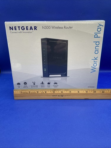 Netgear N300 Wireless WiFi Router WNR2000 Black - New Sealed - Picture 6 of 7