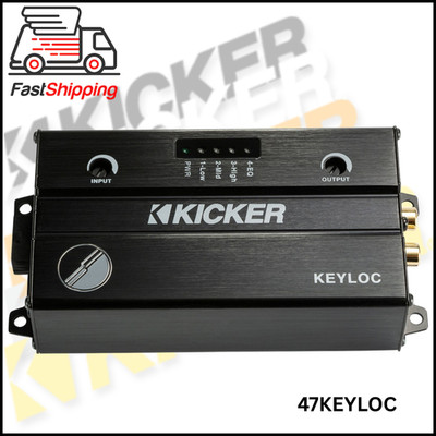 KICKER 47KEYLOC / Key Series - SMART Powered Line-Out Converter **NEW** KEYLOC