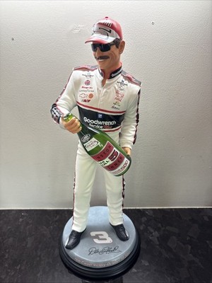 Character Collectables Dale Earnhart 76th Victory Nascar Statue Limited Ed. READ