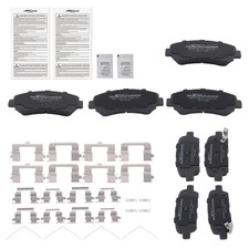 Front Rear Lr Brake Pads Set For Nissan Juke Nismo Rs 2014-2017 Whardwares Front Rear Lr Brake Pads Set For Nissan Juke Nismo Rs 2014-2017 Whardwares