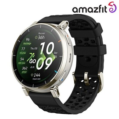Amazfit Active 3 Smartwatch Black Unisex SP170082-C248 New