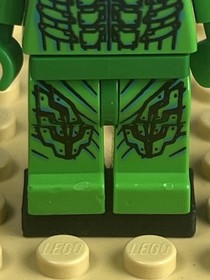 LEGO Green Goblin Minifigure Studios Spider-Man 1 1374 (2002) Playwear