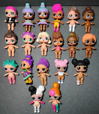 #ad LOL Surprise Mini Dolls Lot Of 19 With Some Outfits $11.99