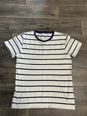 【極美品】Maison Margiela Crew Neck Tee maison margiela T-shirt Striped Men Crew Neck Large | eBay