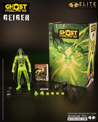 McFarlane Elite Edition - Geiger Ghost Machine #15 - 7" Deluxe Action Figure - product listing photo