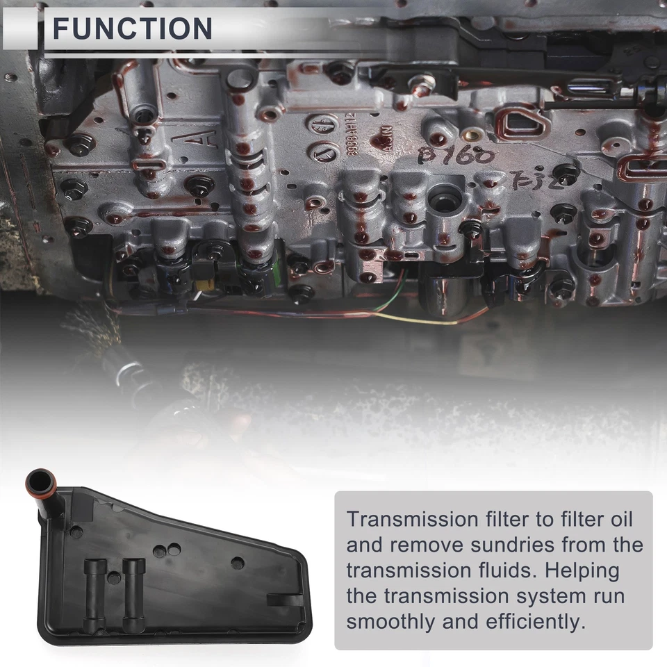 Pack of 1 For F-150 1990-2003 Engine Transmission Filter Gasket Kit E9TZ7A098A  - Изображение 3 из 4