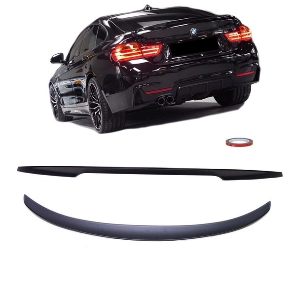 Sport-Performance Heckspoiler Heck Spoiler Schwarz Matt Passt FüR BMW 4Er F36-image