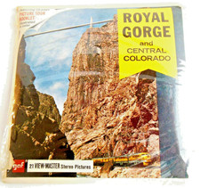 Royal Gorge and Central Colorado View Master GAF Set A 323  Booklet