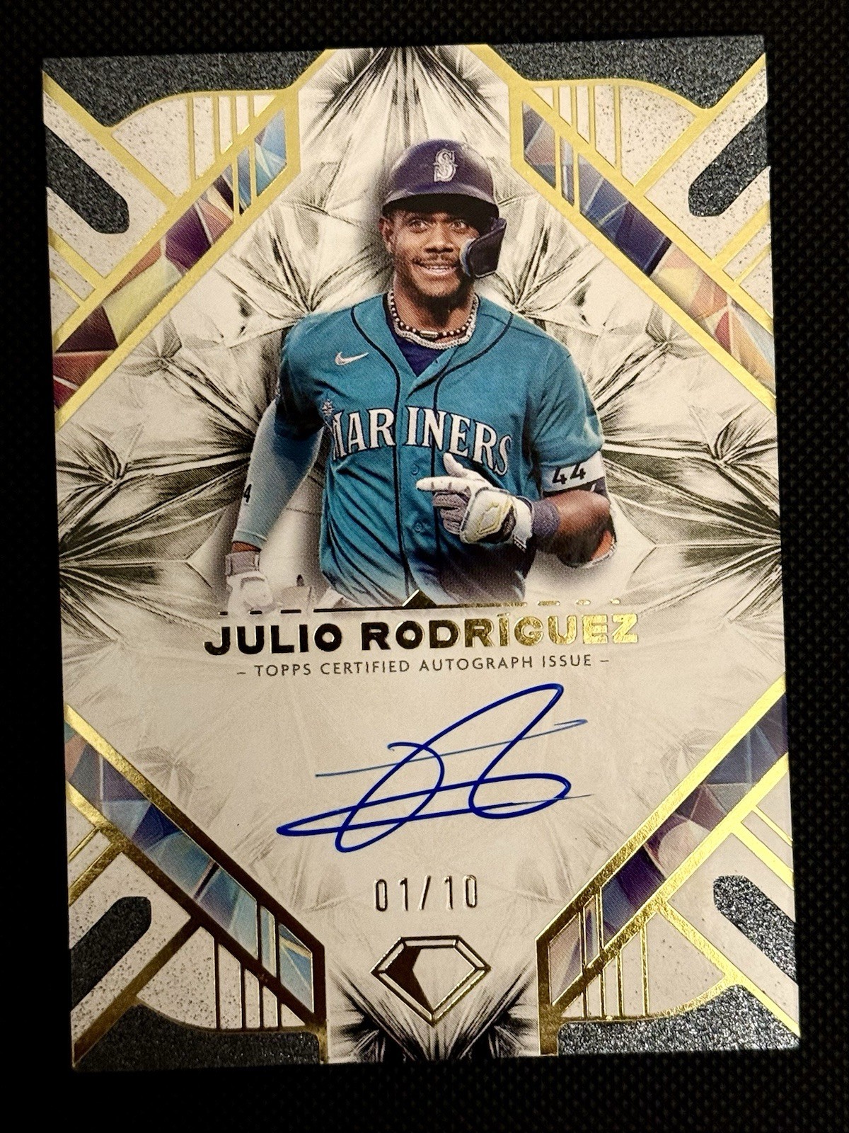 2025 Topps Diamond Icons - Autographs Julio Rodriguez #AC-JRO /10 | eBay