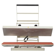 10x40 Manual Heat Press Machine Large Format 110V 1800W w/ Double Pressure Rods