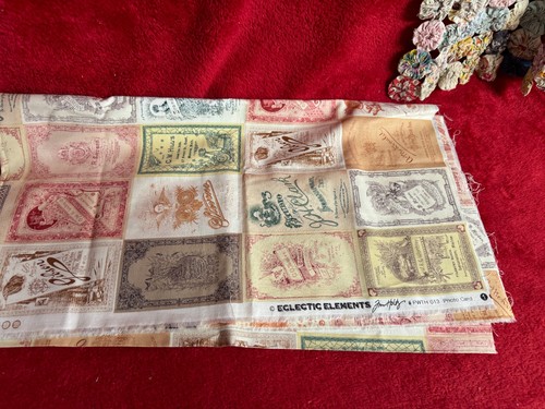 Eclectic Elements Stoff Design von Jim Holtz 44" x 41"