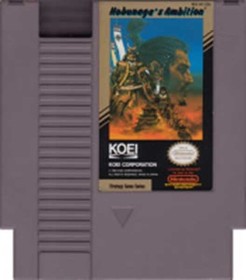 Nobunaga's Ambition - Rare NES Nintendo Game