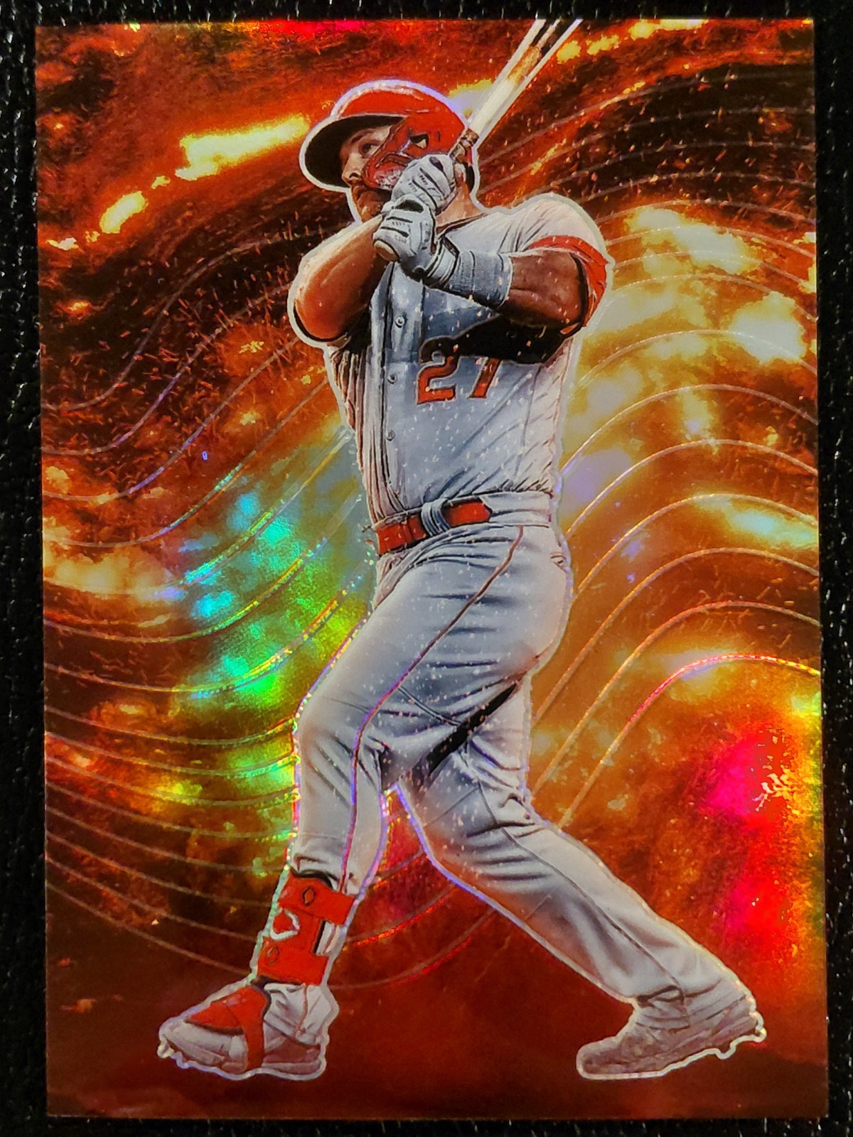 2022 Panini Prizm Lava Flow Mike Trout #LF-1 SP