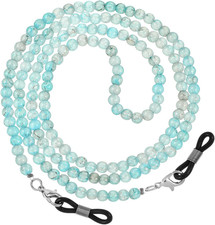 Eyeglass Chains for Women, Stylish Eyeglass Chain Beaded Healing Crystal Chains