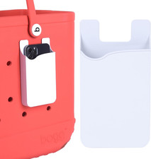 Phone Holder for Bogg Bag, Accessories for Beach Tote, Universal Hard ABS Plasti
