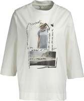 Neu ! Comma Damen Shirt 3/4 Arm Weiß Gr. 44
