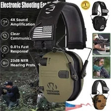 Walkers Razor Electronic Shooting Ear Muff Slim Shooting Anti-noise Earphone US