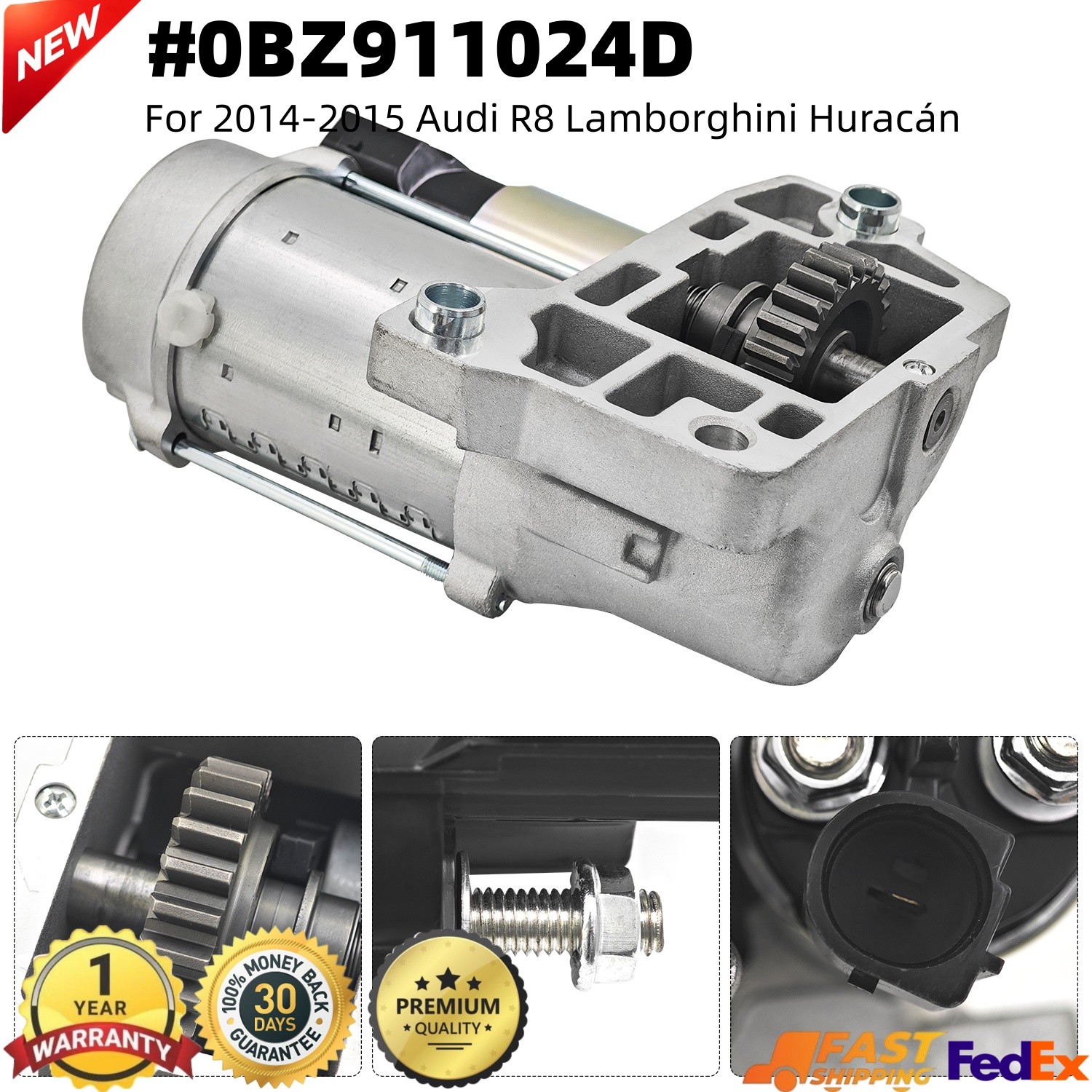 Audi R8 2020-2023 Starter motor