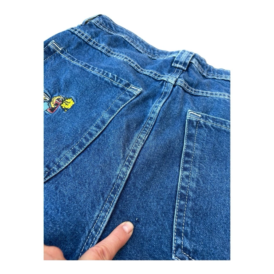 Empyre Men’s Super Baggy Long Denim Shorts Jeans Size 36 Y2K Skater Grunge - Image 4 of 4