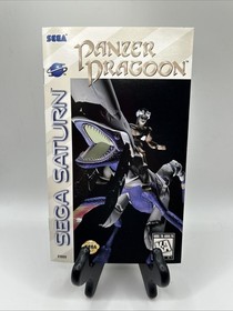 Panzer Dragoon (Sega Saturn, 1995) CIB /w Registration Card + Foam Tested Nice