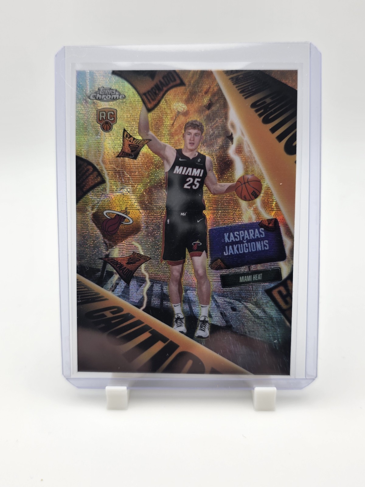 2025 Topps Chrome - Kasparas Jakucionis #AD-13 Advisory Case Hit SSP (RC)