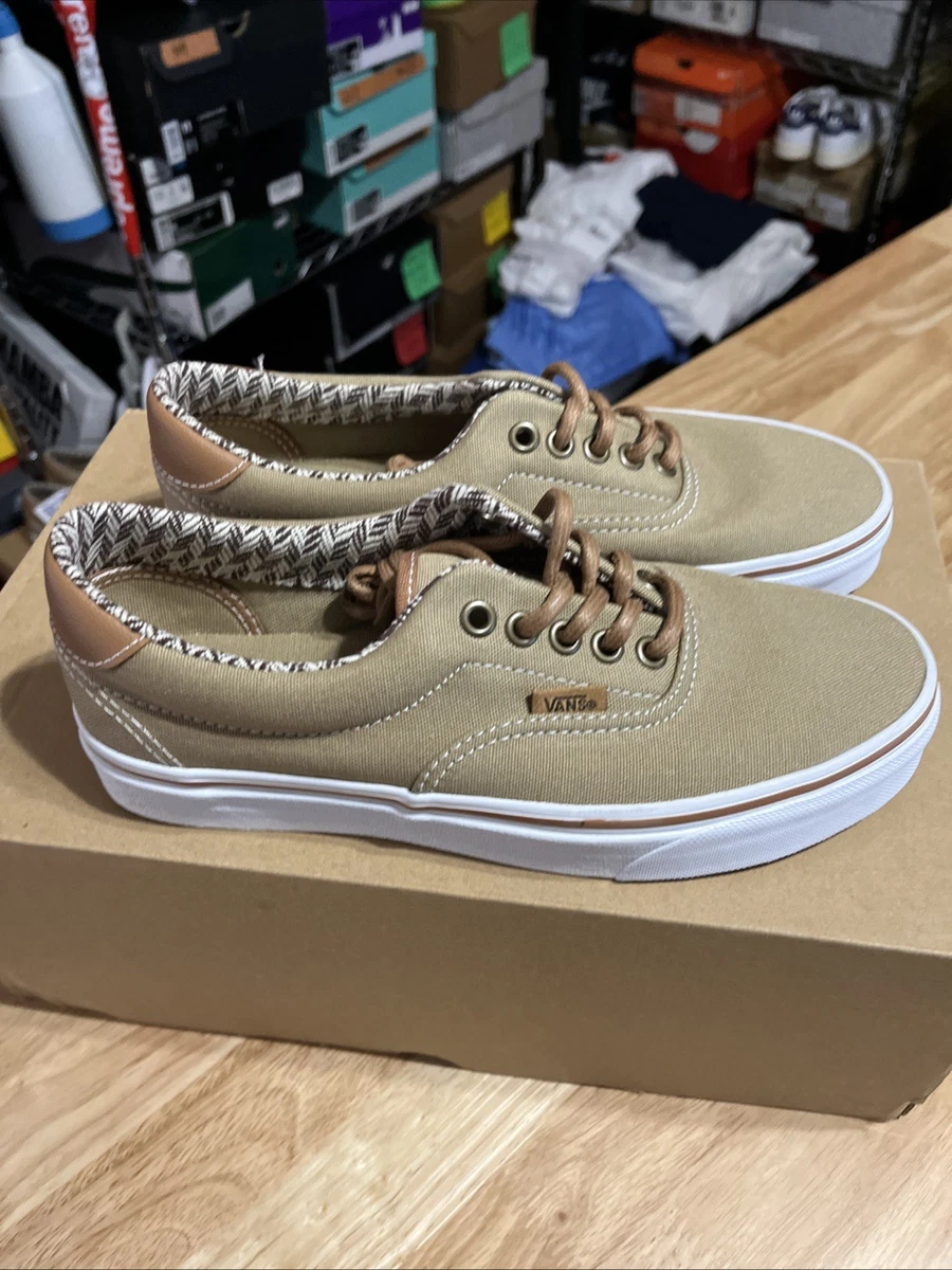 Vans Era 59 C&L Mens Size 11.5 Khaki Chevron Sneaker Shoes Casual Outdoors Vans Era 59 C&L Mens Size 11.5 Khaki Chevron | Mercari main image 4