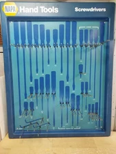 Vintage Napa Hand Tools In Store Display Wall Organize Tools Wire Rack 29.5x23.5