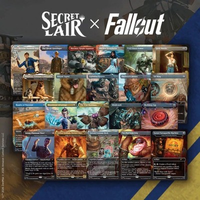 MTG Secret Lair Fallout The Vault-Issue Non-Foil Bundle IN HAND