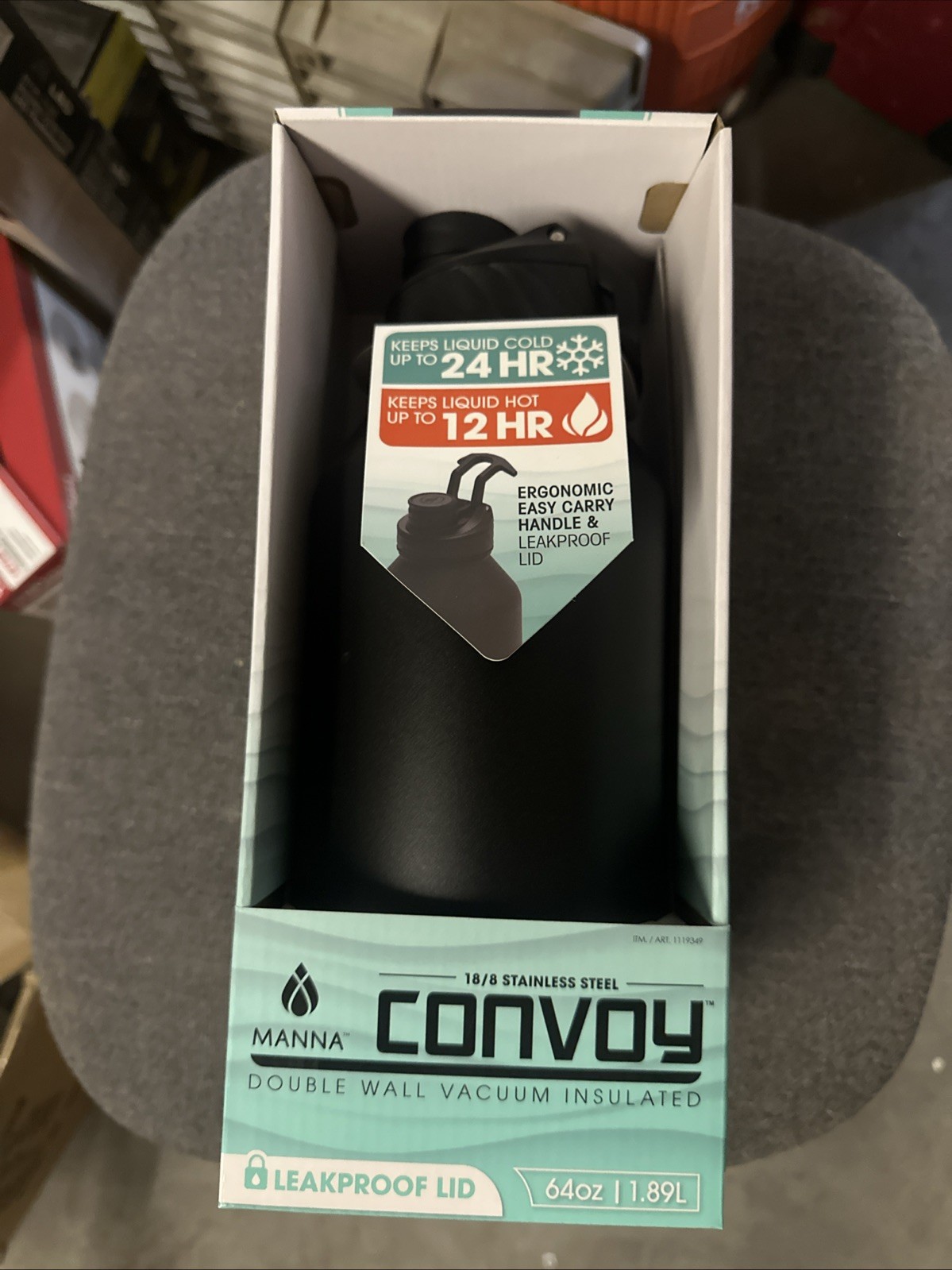 Keeps Liquid 24 Hours Cold & 12 Hours Hot