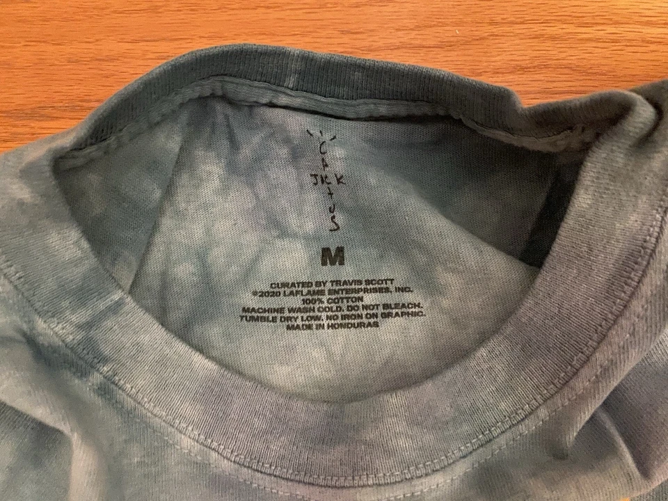 NUEVA Camiseta Travis Scott X McDonalds Cactus Pack Vintage Bootleg Talla Mediana Foto 2 de 3