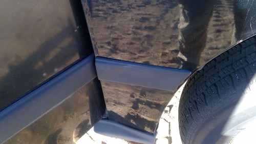 1996 Geo Tracker Passenger Right Moulding From Fender Oem Trim Strip Black - Picture 5 of 8