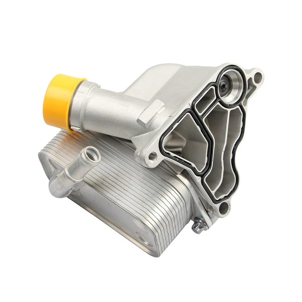 Engine Oil Filter Housing w/ Oil Cooler for BMW 128i 328i 335i 528i 530xi X3 Z4 Foto 4 de 4