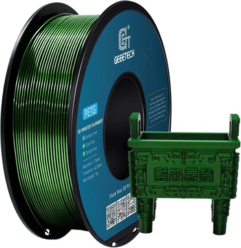 Geeetech Filament do drukarki 3D 1,75 mm PLA ABS + PETG TPU Filament 0,5/1kg DE - Zdjęcie 24 z 205