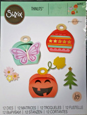 Sizzix Thinlits Die Set 12PK - Holiday Gift Boxes 665953 Chapter 3