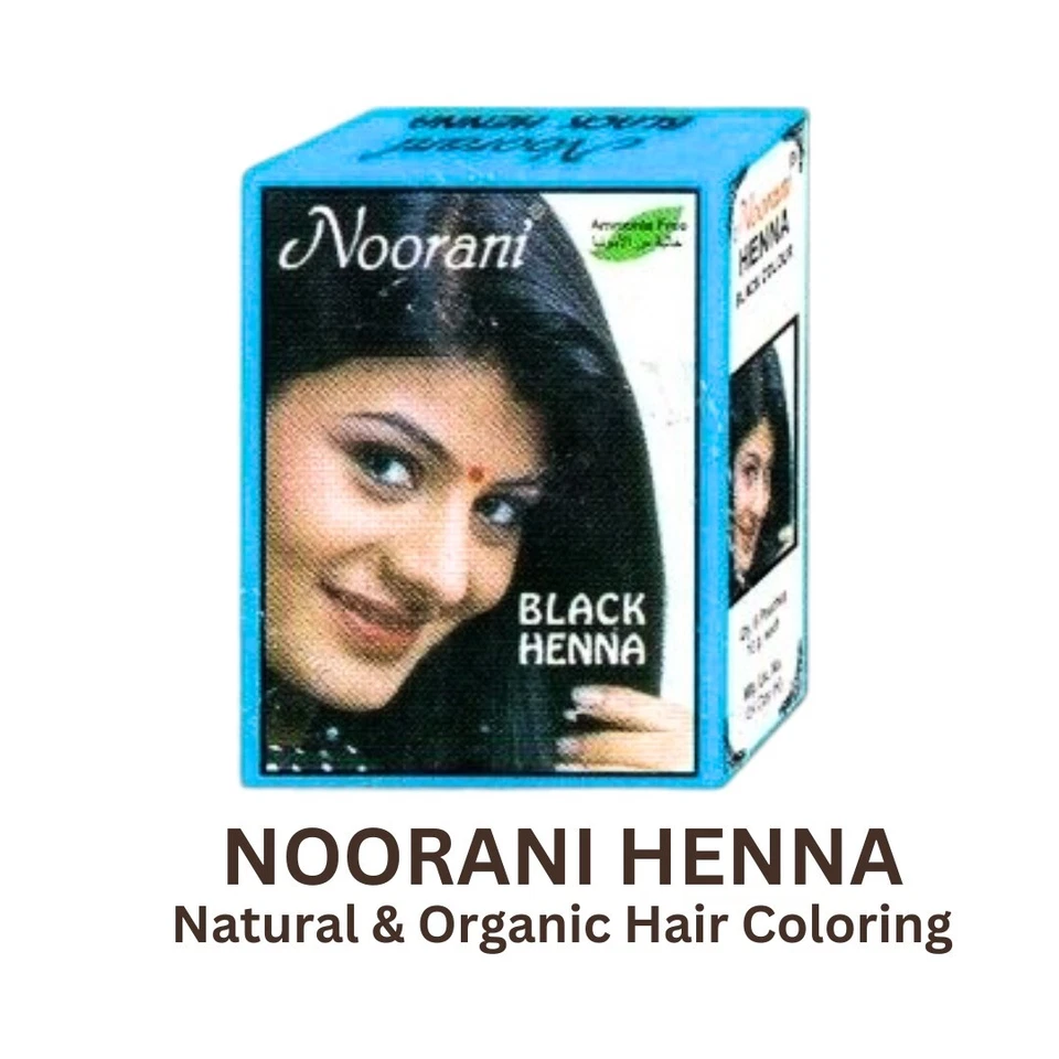 Noorani Henna Natural Hair Coloring Universal 6 Pouches x 10g Free Ship - Image 2 of 4