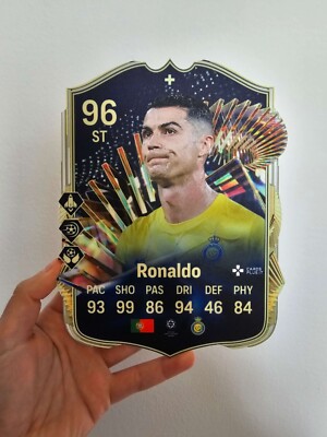 Cristiano Ronaldo Karte TOTS FUT EA FC 24 Ultimate Team - Geschenkidee WEIHNACHTEN