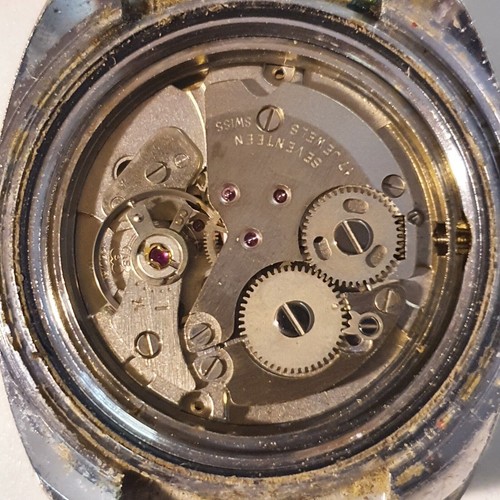 Wristwatch vintage man "Alsi Suisse" Mod. SUBMARINE 17 Mechanical Skindiver - Picture 10 of 12