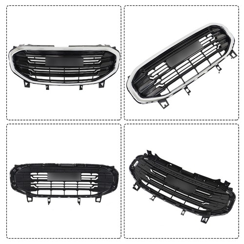 For 2018-2020 2021 GMC Terrain Front Bumper Upper Grill Grille Plastic Balck - Picture 7 of 12