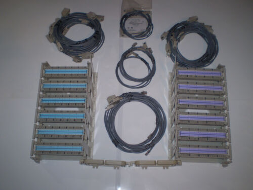 BIX Wall-Mount Cross-Connect System using BIX Patch Cords NT