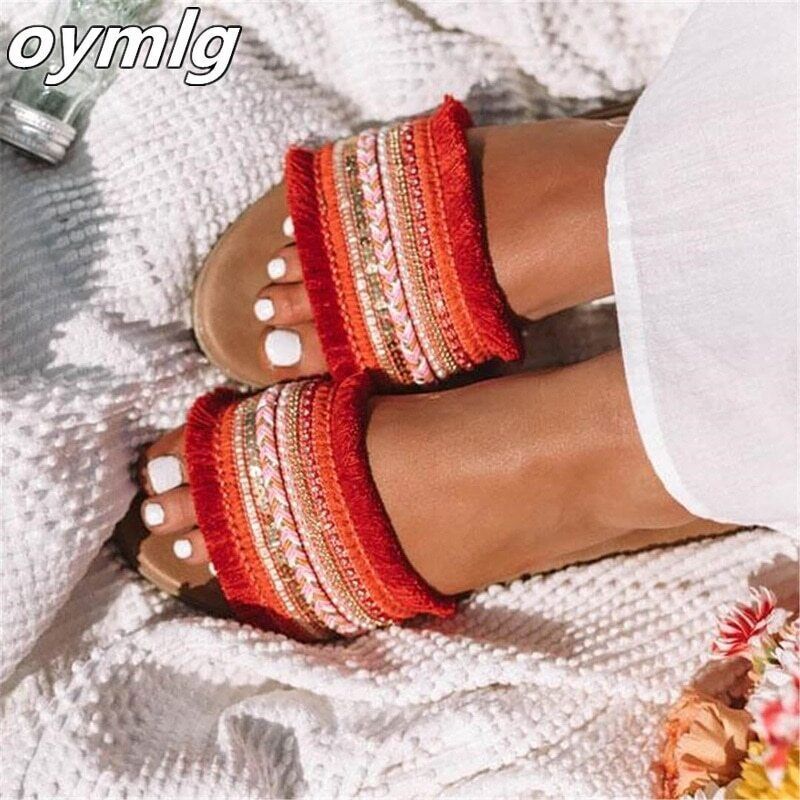 PANTOFOLA D’ORO Ciabatte donna Roma sandali retrò basse casual scarpe donna slip on slide