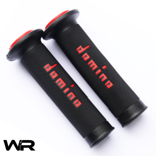 Domino Handlebar Grips Red/Black for Honda CBR600RR CBR900RR CBR1000RR