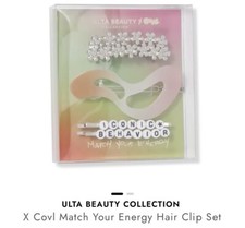 NEW IN BOX Floral Abstract, Iconic Hair Clip Set