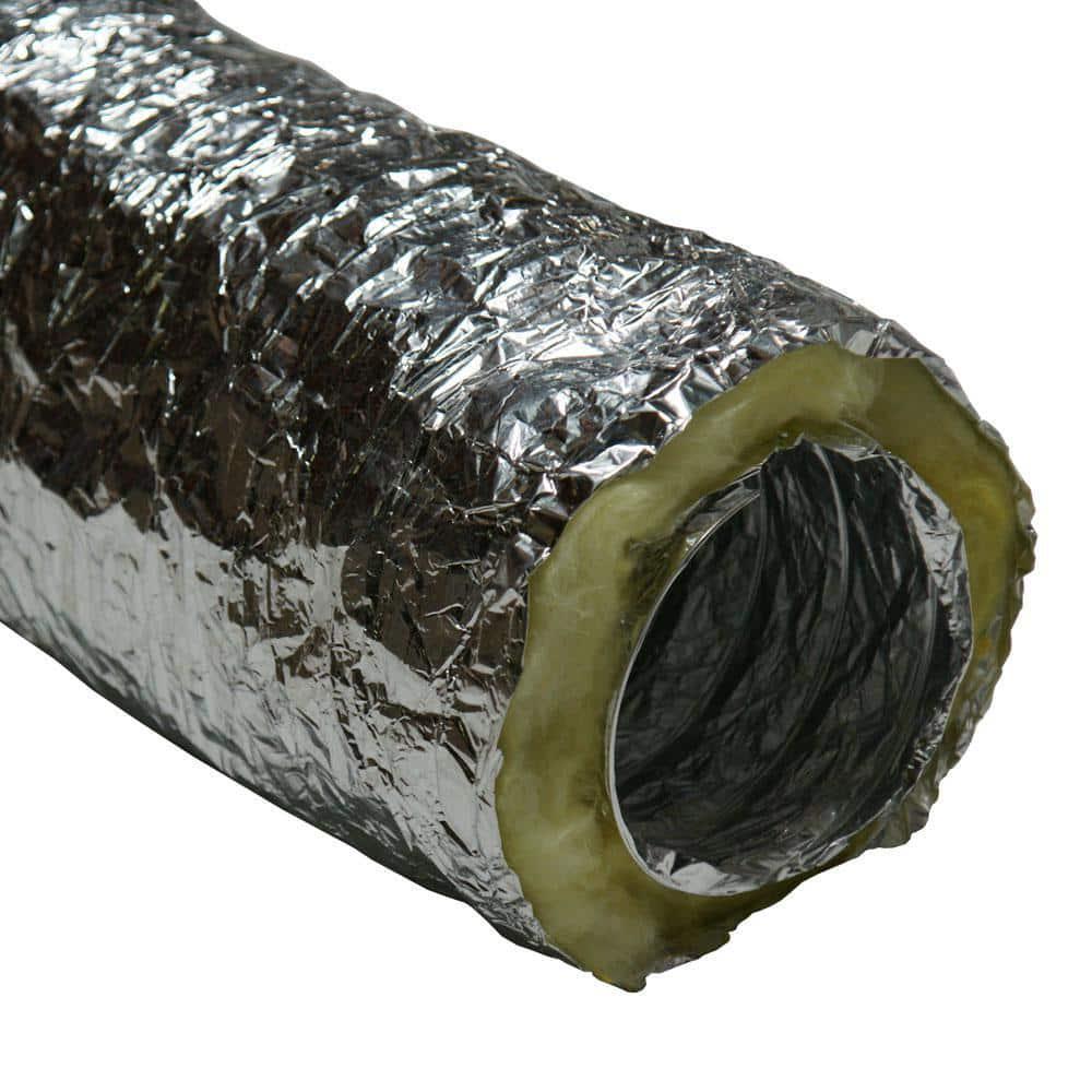 x 25 HVAC Insulated-Flex Ducting Ventilation Duct Hose