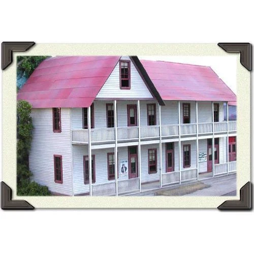 Bar Mills Models 0151 N Scale The Idaho Hotel Kit - Image 2 of 4