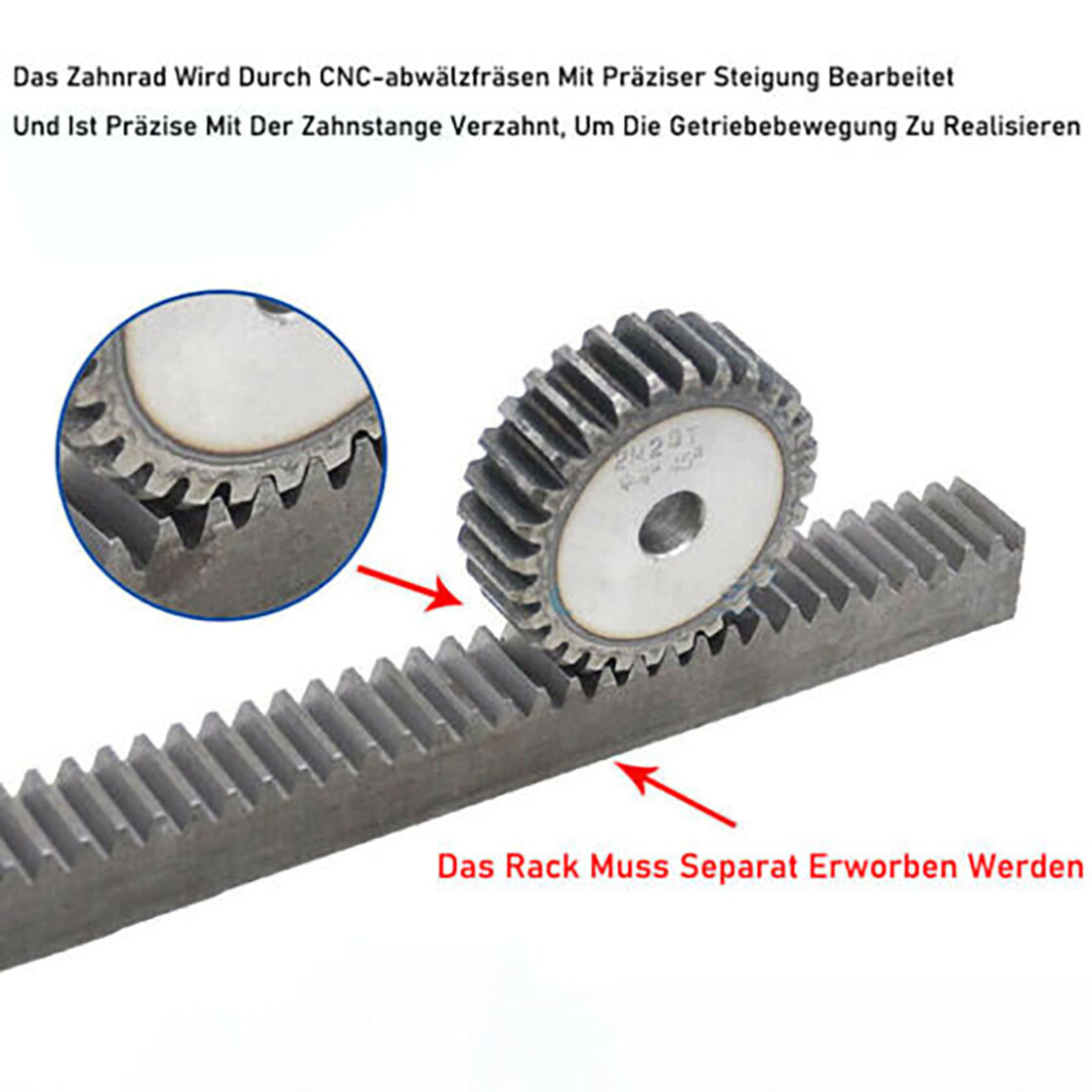 Modul 1 Stirnräder Mit 10 Bis 150 Zähne Ritzel Zahnrad Aus Stahl C45